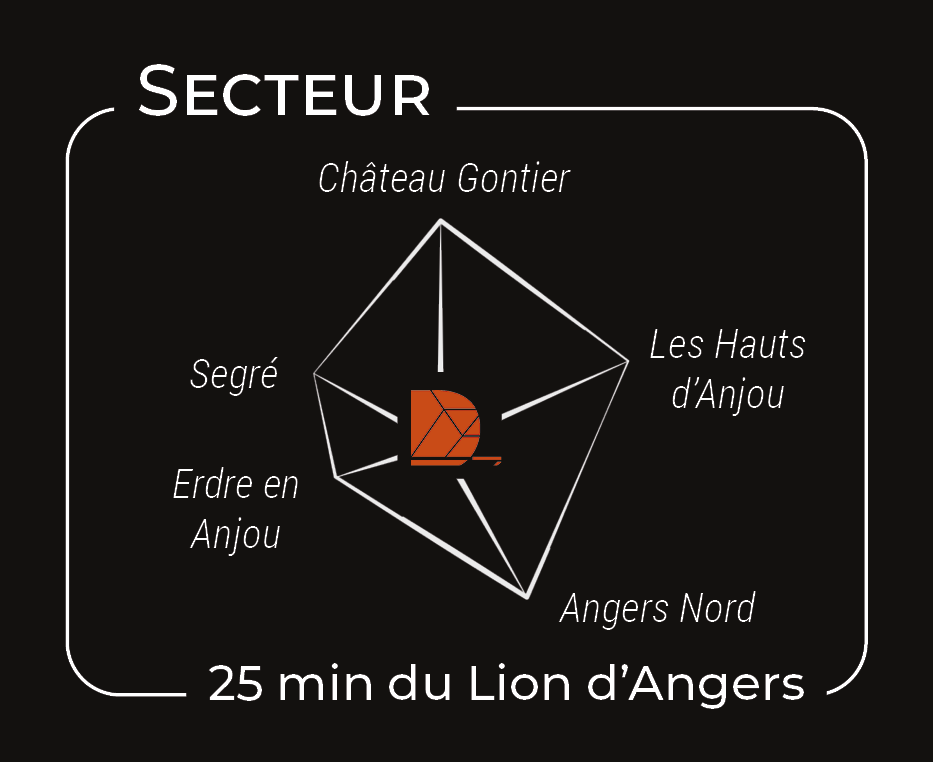 Secteur d'intervention de l'entreprise LeMètrePRO : Angers, Château-Gontier, Les Hauts d'Anjou, Le Lion d'Angers, Segré, Beaucouzé, Avrillé, Montreuil Juigné, Candé, Ecouflant, la Membrolle sur Longuenée, Erdre en Anjou, Vern d’Anjou, Feneu